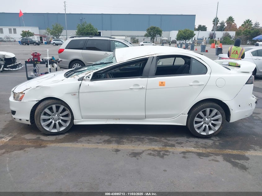 2008 Mitsubishi Lancer Gts VIN: JA3AU86U38U023180 Lot: 43595713