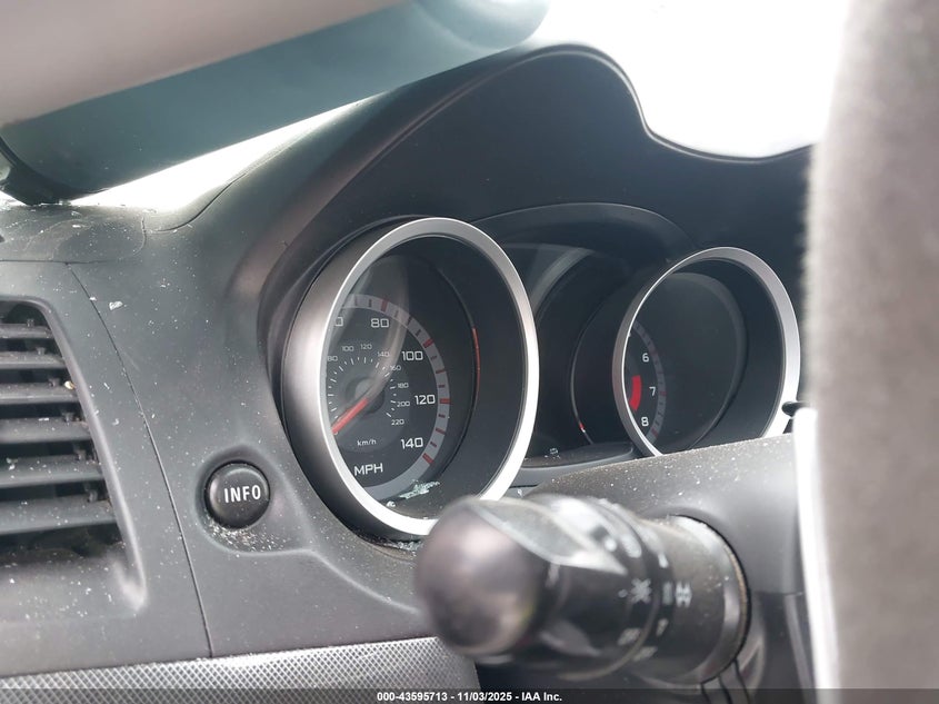 2008 Mitsubishi Lancer Gts VIN: JA3AU86U38U023180 Lot: 43595713