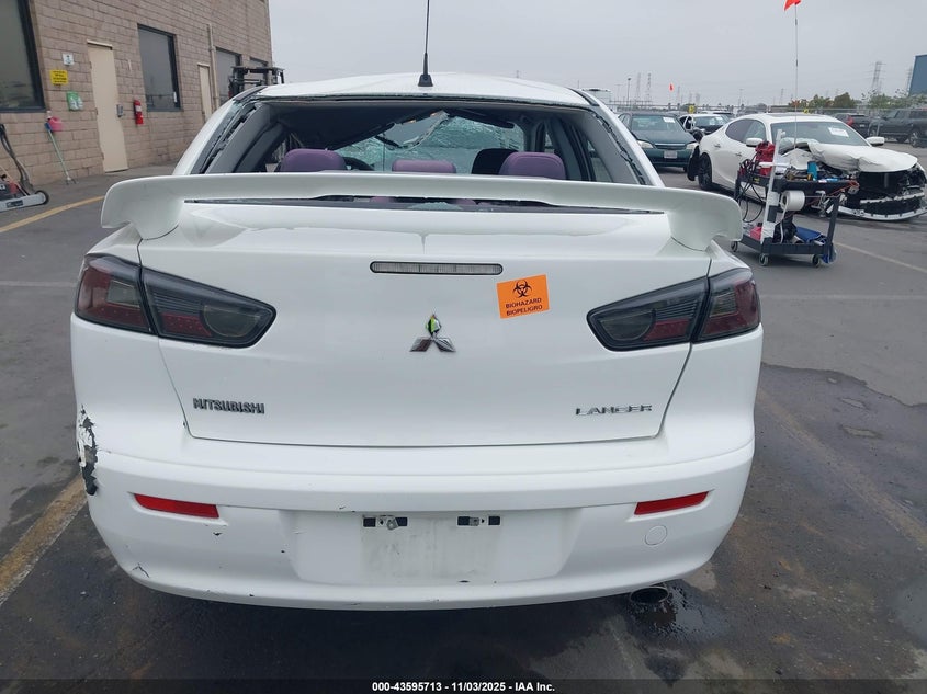 2008 Mitsubishi Lancer Gts VIN: JA3AU86U38U023180 Lot: 43595713