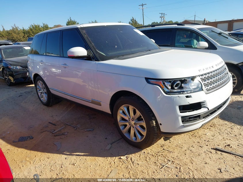 2016 LAND ROVER RANGE ROVER 3.0L V6 TURBOCHARGED DIESEL HSE TD6 - SALGS2KF8GA268281