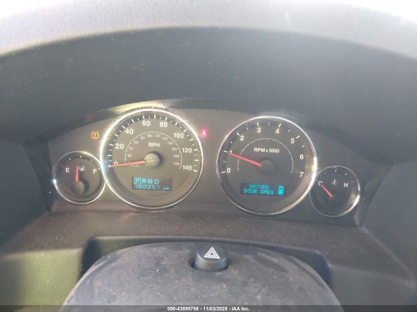 2007 Jeep Commander Sport VIN: 1J8HG48KX7C545779 Lot: 43595756