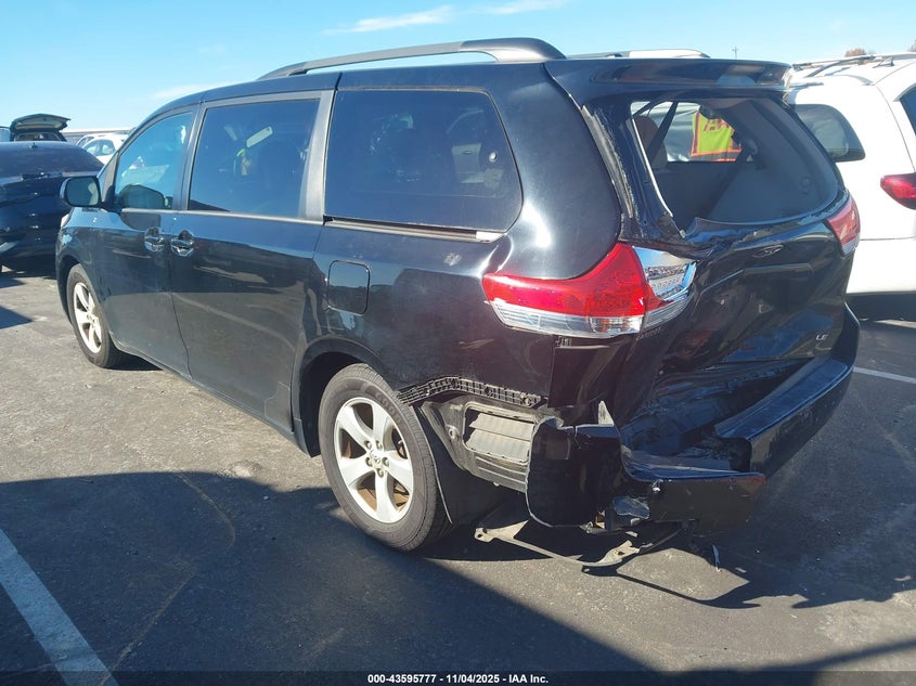 2014 TOYOTA SIENNA LE V6 8 PASSENGER 5TDKK3DC9ES494758