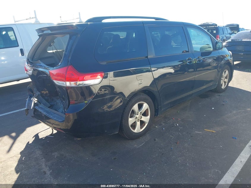 2014 TOYOTA SIENNA LE V6 8 PASSENGER 5TDKK3DC9ES494758