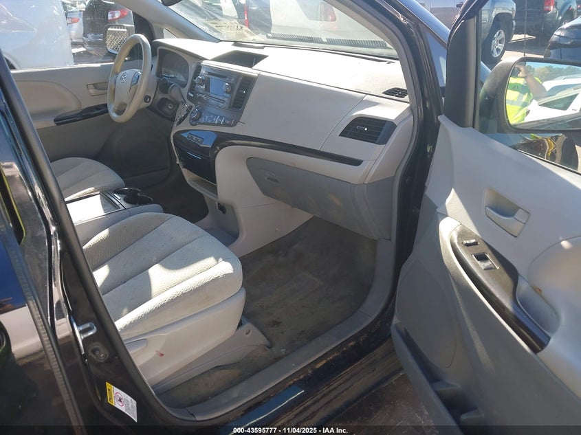 2014 TOYOTA SIENNA LE V6 8 PASSENGER 5TDKK3DC9ES494758