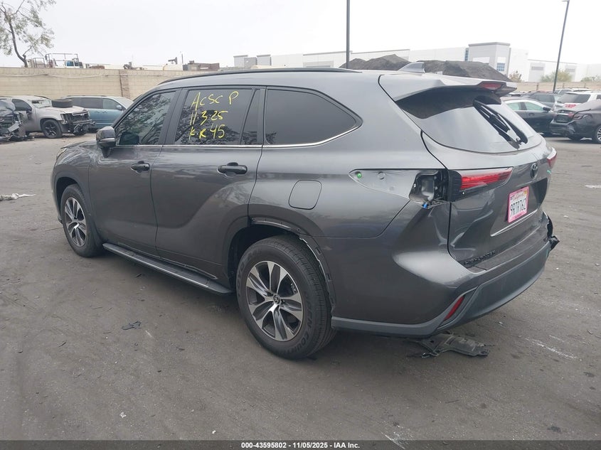 2024 Toyota Highlander Xle VIN: 5TDKDRAH4RS528365 Lot: 43595802