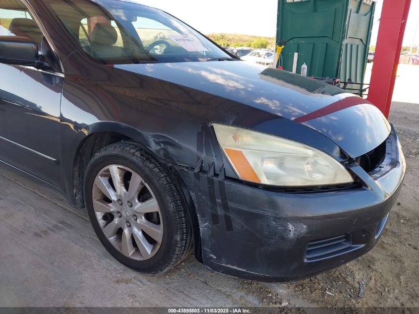 2006 Honda Accord 3.0 Ex VIN: 1HGCM66596A007654 Lot: 43595803
