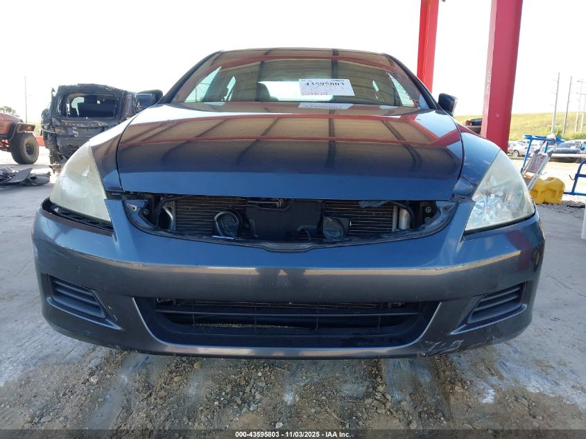 2006 Honda Accord 3.0 Ex VIN: 1HGCM66596A007654 Lot: 43595803