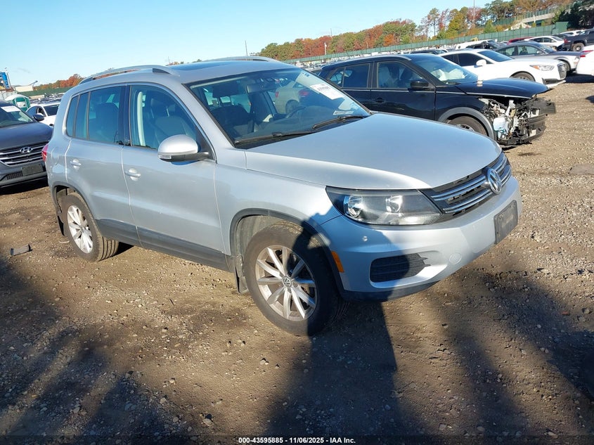 2017 VOLKSWAGEN TIGUAN 2.0T WOLFSBURG EDITION - WVGSV7AX9HK020953