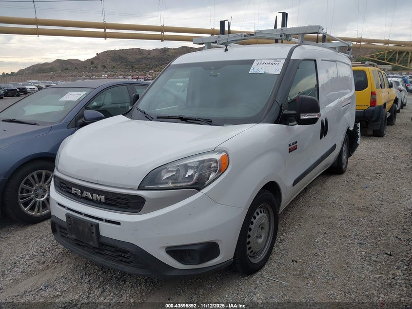 ZFBHRFAB1N6W39099 2022 RAM PROMASTER CITY photo no. 2