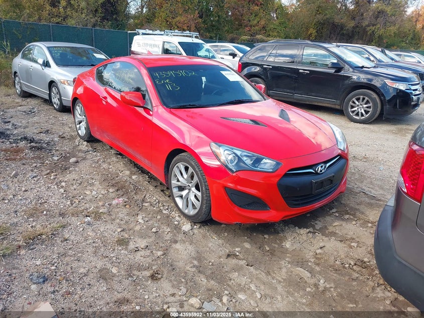 2013 HYUNDAI GENESIS 2.0T - KMHHT6KD3DU091644