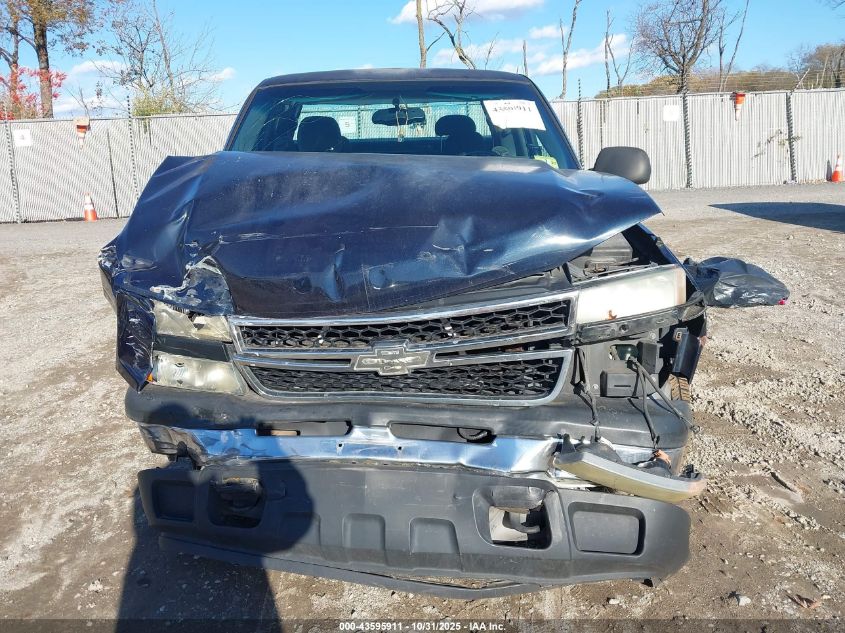 2006 Chevrolet Silverado 1500 Ls VIN: 1GCEC19XX6Z243127 Lot: 43595911