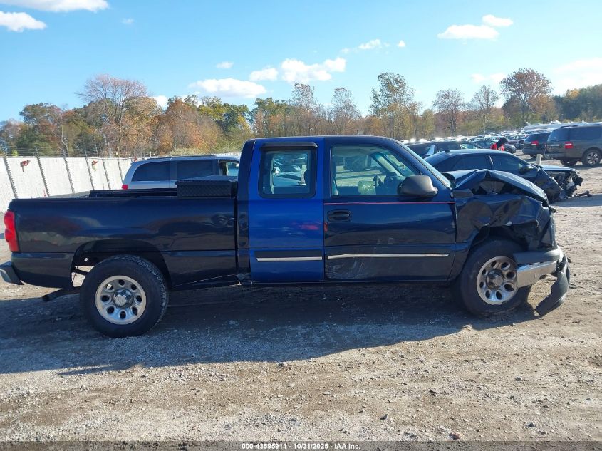 2006 Chevrolet Silverado 1500 Ls VIN: 1GCEC19XX6Z243127 Lot: 43595911