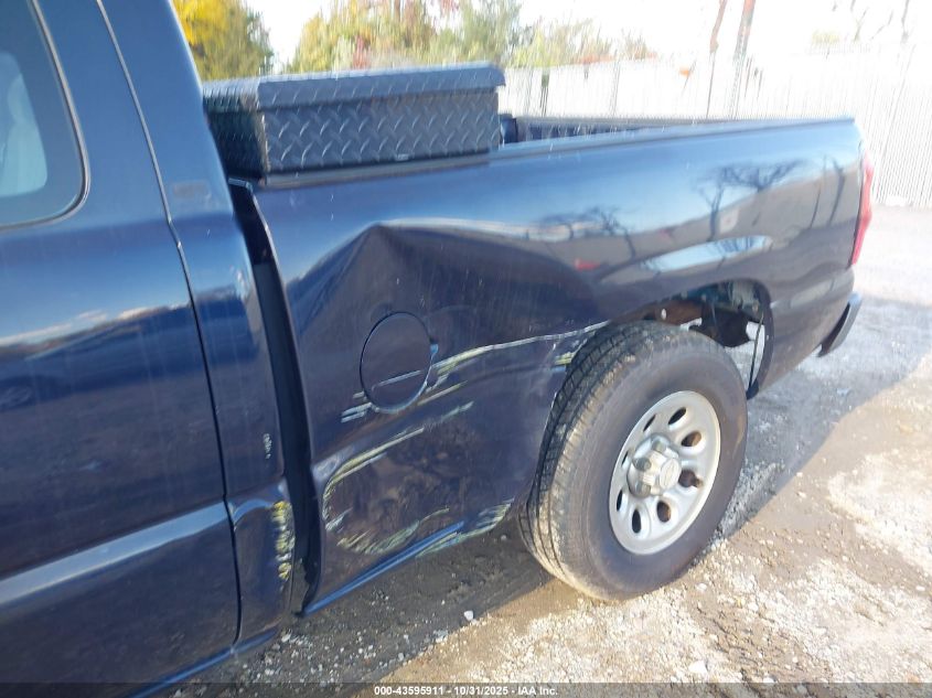 2006 Chevrolet Silverado 1500 Ls VIN: 1GCEC19XX6Z243127 Lot: 43595911