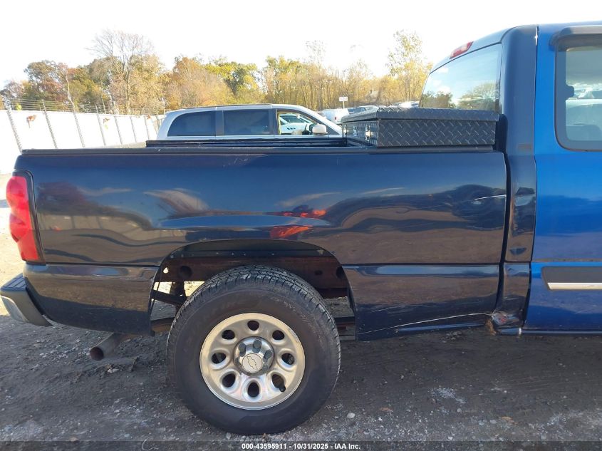 2006 Chevrolet Silverado 1500 Ls VIN: 1GCEC19XX6Z243127 Lot: 43595911