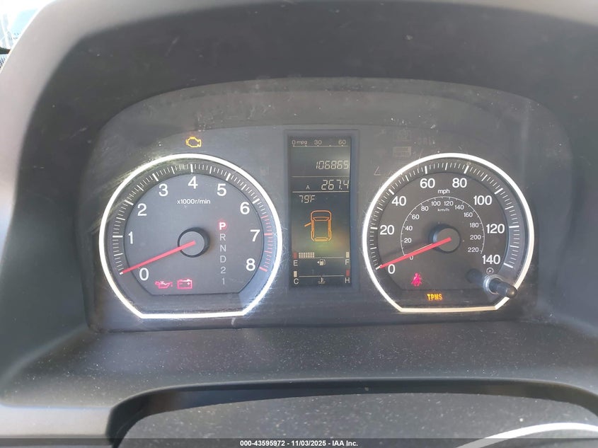 2008 Honda Cr-V Ex-L VIN: JHLRE48728C033645 Lot: 43595972