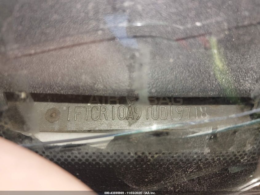 1996 Ford Ranger VIN: 1FTCR10A9TUD19718 Lot: 43595989