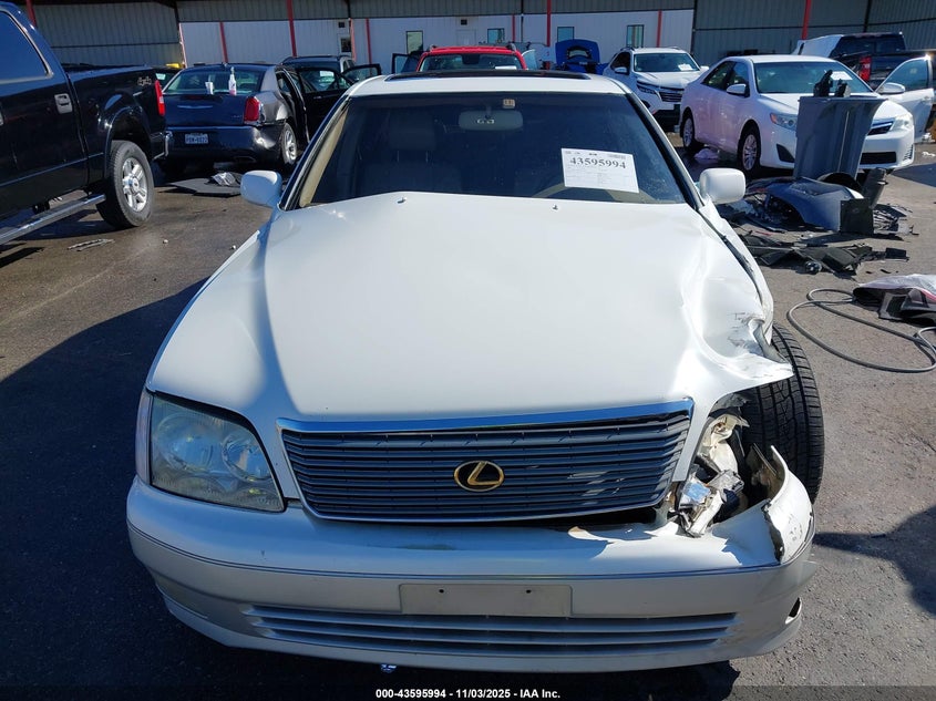 1998 Lexus Ls 400 VIN: JT8BH28F7W0117961 Lot: 43595994