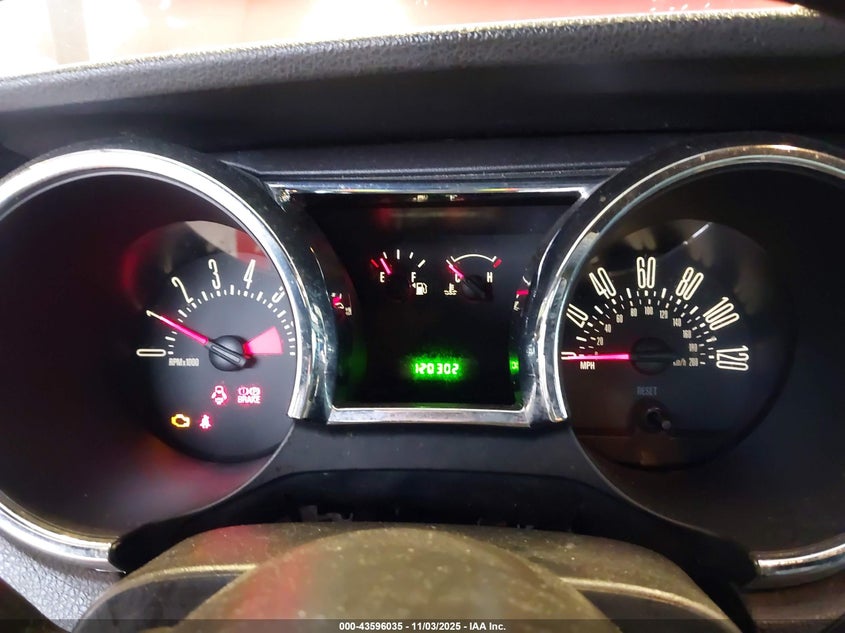 2007 Ford Mustang V6 Deluxe/V6 Premium VIN: 1ZVFT80N975305101 Lot: 43596035