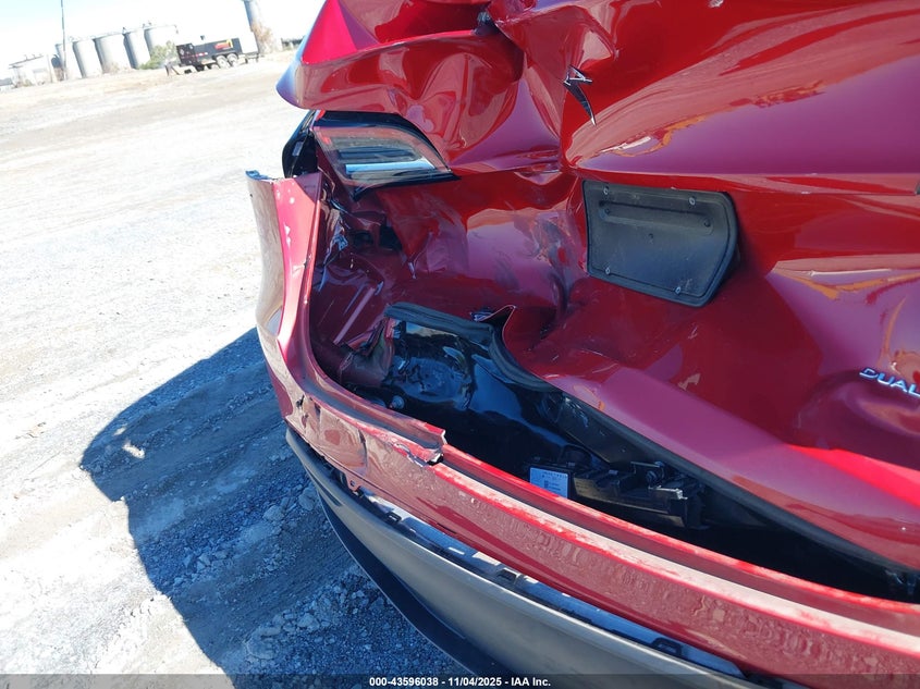 2023 Tesla Model Y Awd/Long Range Dual Motor All-Wheel Drive VIN: 7SAYGDEE7PA102918 Lot: 43596038