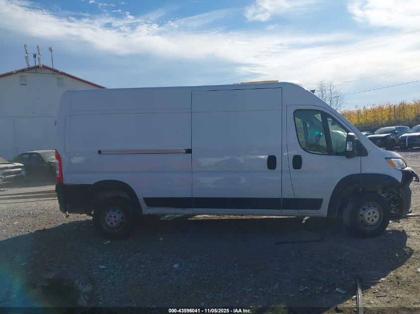 2023 Ram Promaster 2500 High Roof 159 Wb VIN: 3C6LRVDG1PE603202 Lot: 43596041