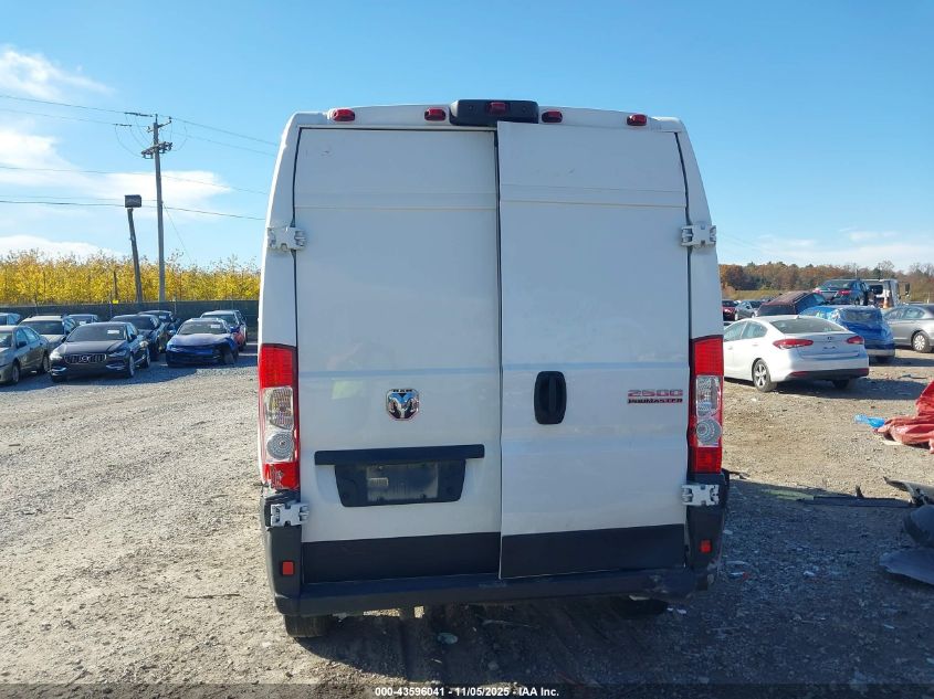 2023 Ram Promaster 2500 High Roof 159 Wb VIN: 3C6LRVDG1PE603202 Lot: 43596041