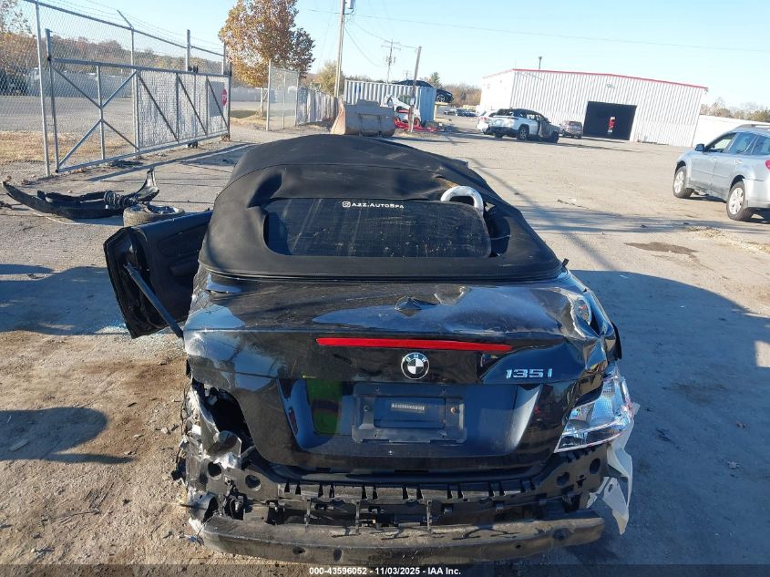 2009 BMW 135I VIN: WBAUN93529VK41084 Lot: 43596052