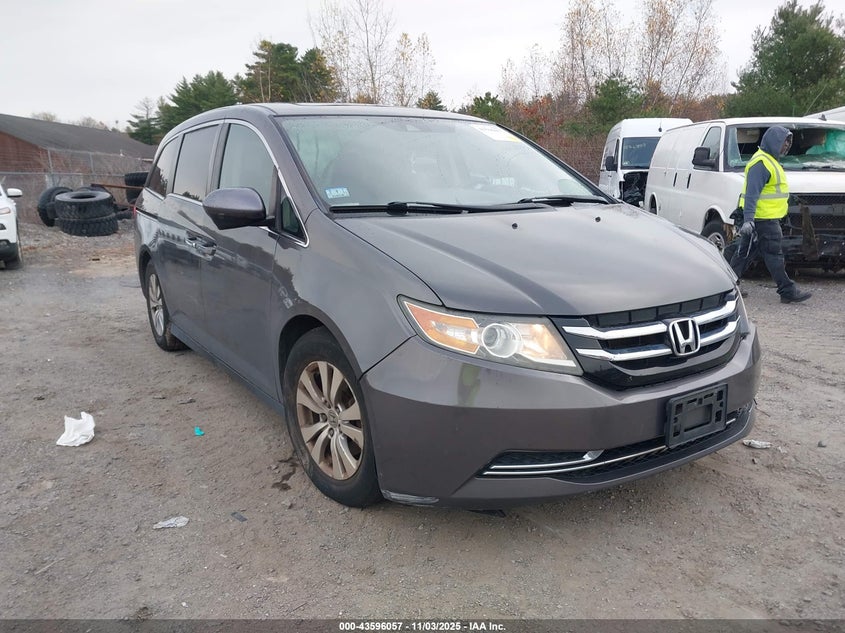 2016 HONDA ODYSSEY EX-L - 5FNRL5H68GB164385