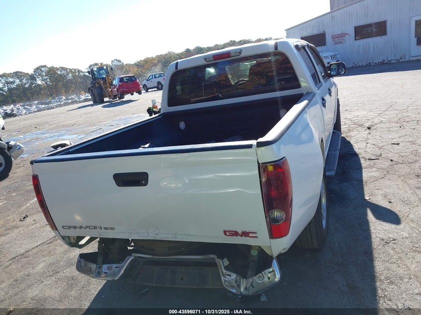 2005 GMC Canyon Sle VIN: 1GTCS136758121937 Lot: 43596071