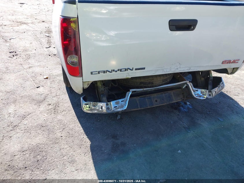 2005 GMC Canyon Sle VIN: 1GTCS136758121937 Lot: 43596071