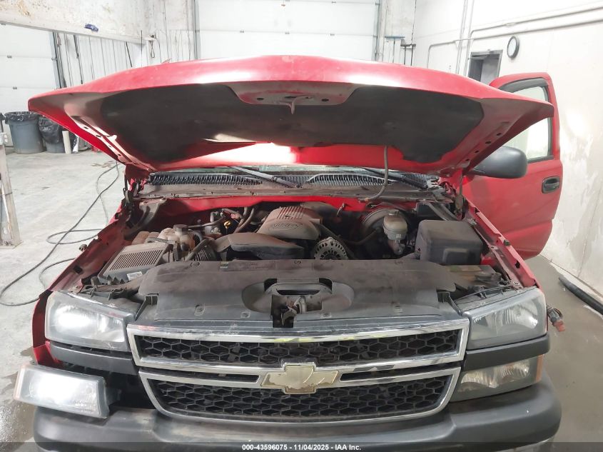 2006 Chevrolet Silverado 1500 Ls VIN: 1GCEK19B36Z204886 Lot: 43596075