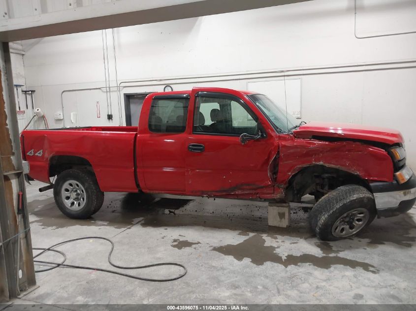 2006 Chevrolet Silverado 1500 Ls VIN: 1GCEK19B36Z204886 Lot: 43596075