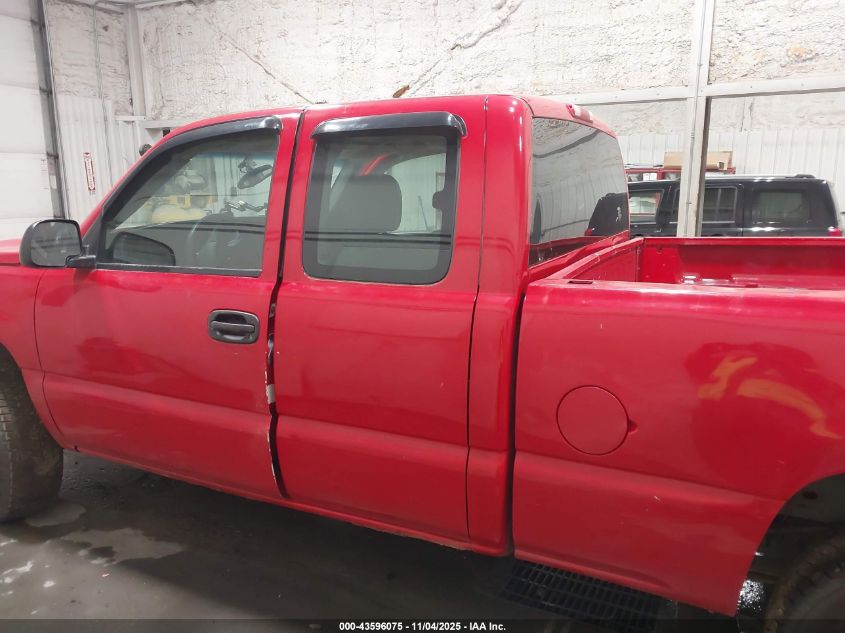 2006 Chevrolet Silverado 1500 Ls VIN: 1GCEK19B36Z204886 Lot: 43596075