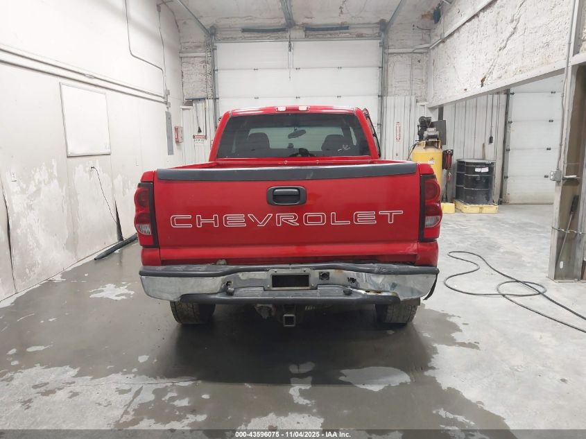 2006 Chevrolet Silverado 1500 Ls VIN: 1GCEK19B36Z204886 Lot: 43596075