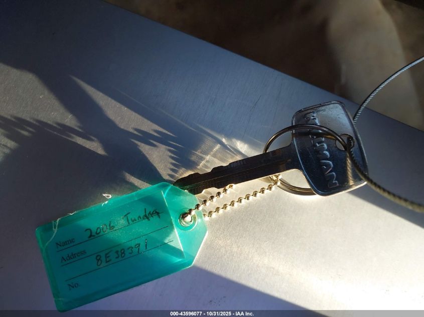 2006 Toyota Tundra VIN: 5TBJU32176S469858 Lot: 43596077