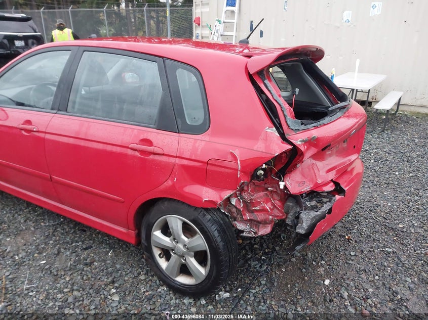 2008 Kia Spectra5 Sx VIN: KNAFE161185015815 Lot: 43596084