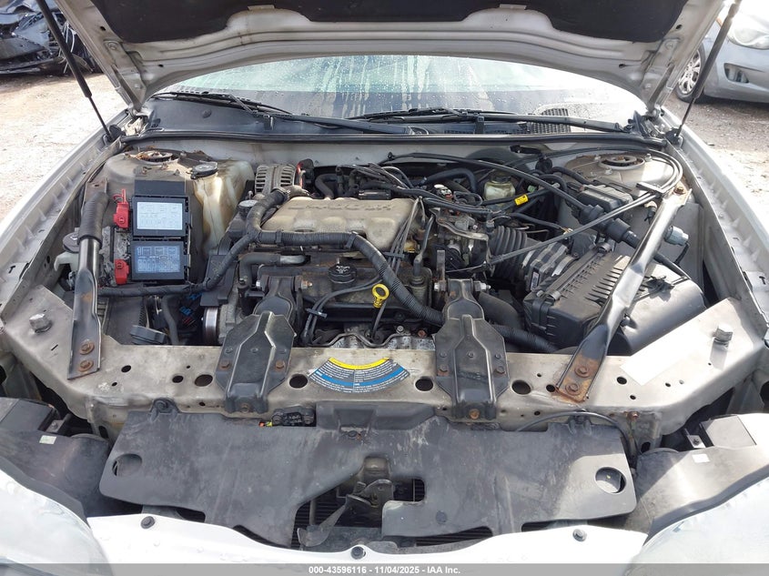 2004 Chevrolet Monte Carlo Ls VIN: 2G1WW12E349131807 Lot: 43596116