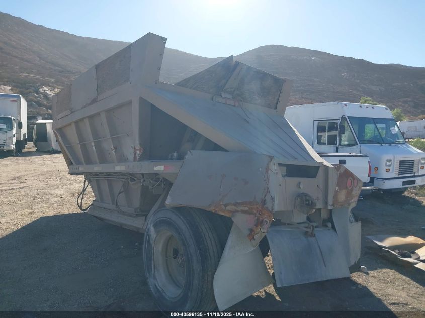 1979 Fruehauf Belly Dump