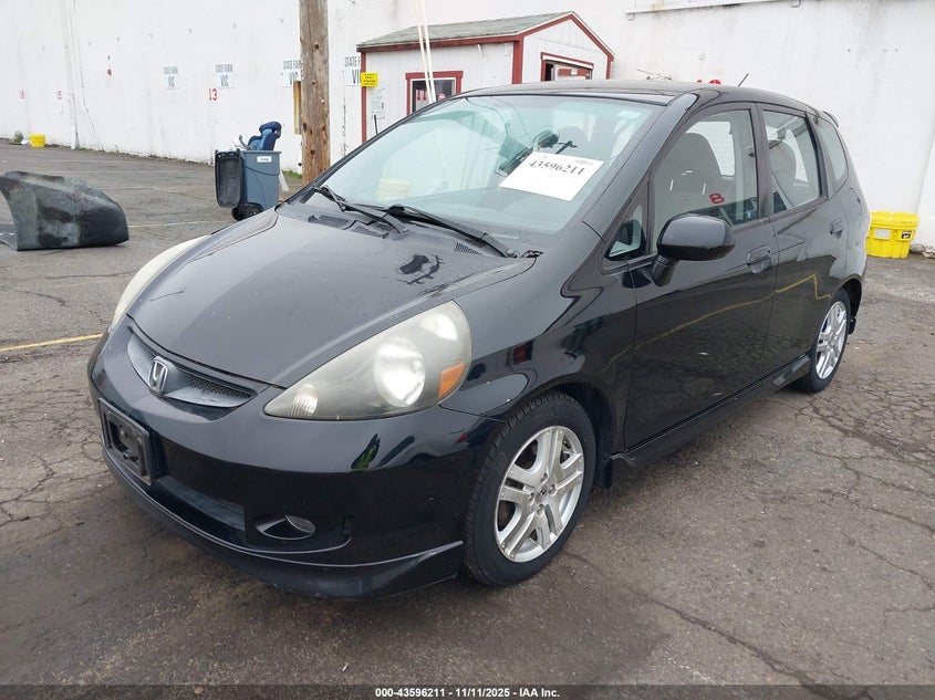 JHMGD38628S013781 2008 HONDA FIT photo no. 2
