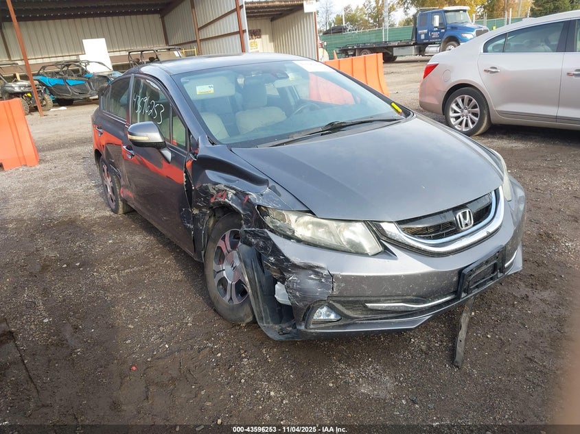 2013 HONDA CIVIC HYBRID - 19XFB4F23DE001001