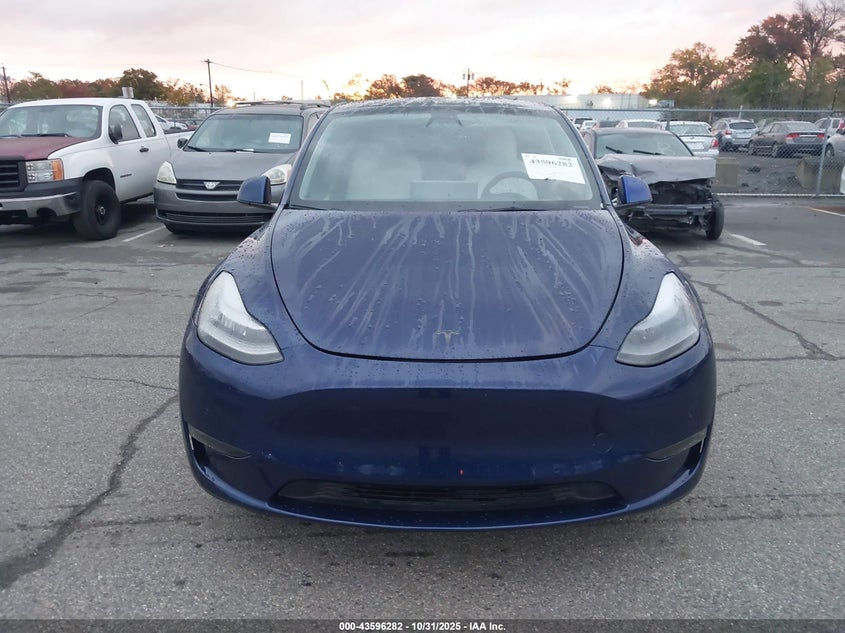 2021 Tesla Model Y Long Range Dual Motor All-Wheel Drive VIN: 5YJYGDEE2MF298956 Lot: 43596282