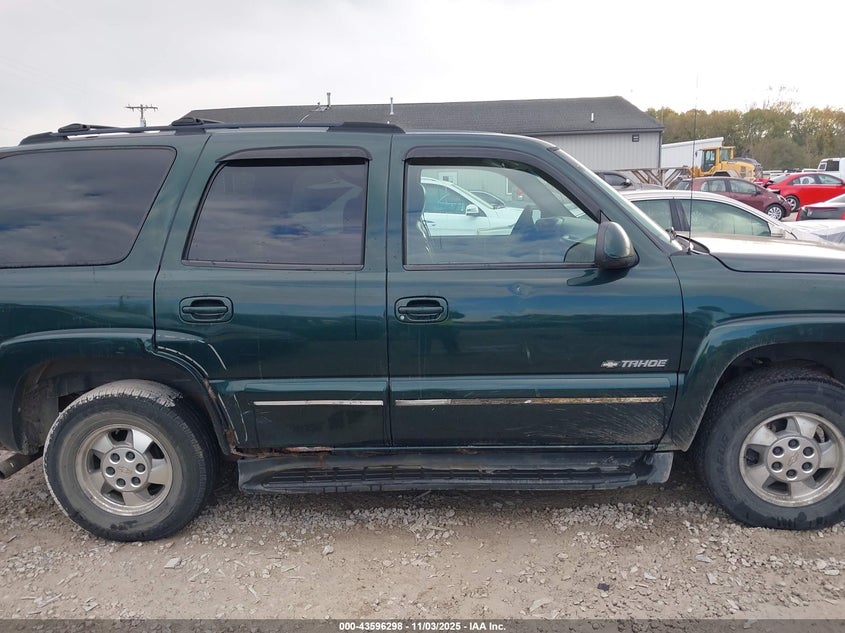 2002 Chevrolet Tahoe Lt VIN: 1GNEK13Z72J321120 Lot: 43596298