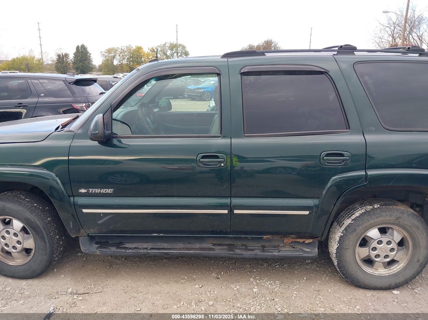 2002 Chevrolet Tahoe Lt VIN: 1GNEK13Z72J321120 Lot: 43596298