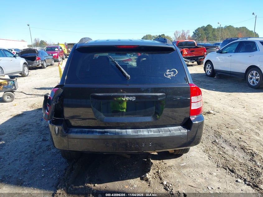 2008 Jeep Compass Sport VIN: 1J8FT47WX8D790665 Lot: 43596305