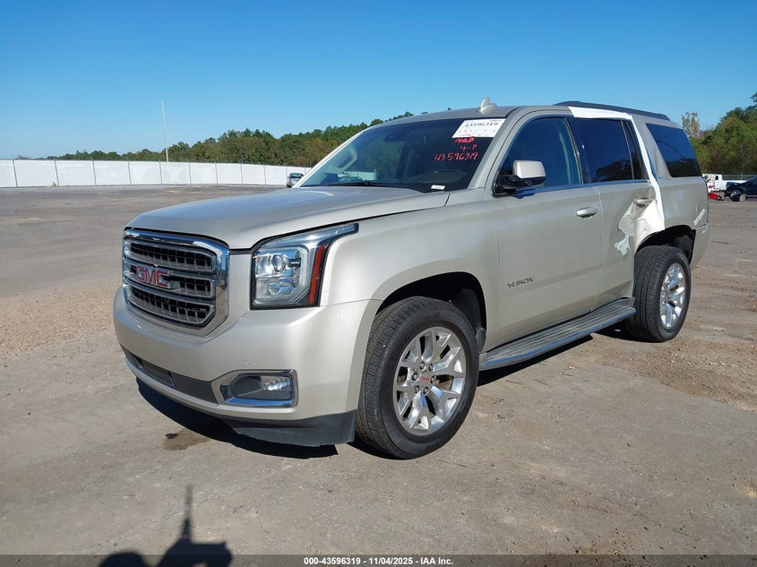 Vin: 1gks1bkc9fr600761, lot: 44091415, gmc yukon slt 20152