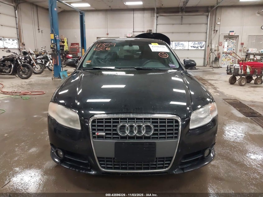 2008 Audi A4 2.0T VIN: WAUDF78E98A045627 Lot: 43596326