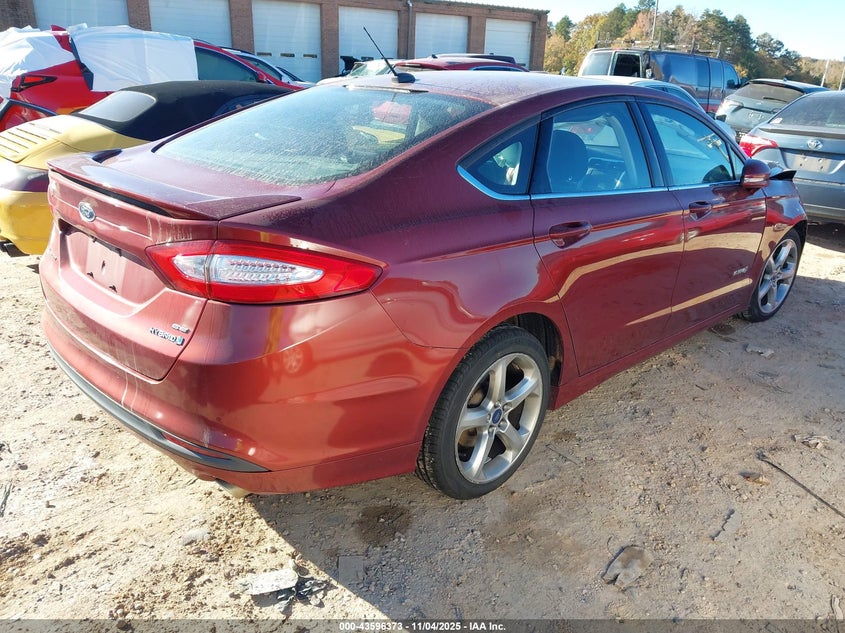 3FA6P0LUXER386265 2014 FORD FUSION photo no. 4