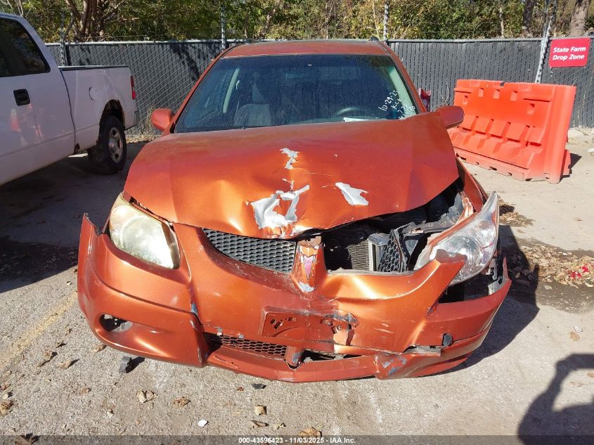 2005 Pontiac Vibe VIN: 5Y2SL63885Z427580 Lot: 43596423