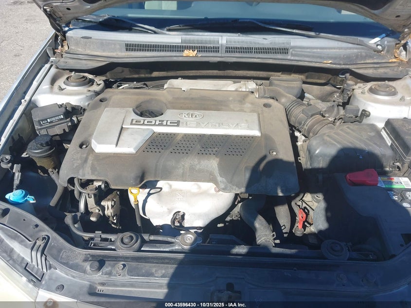 2005 Kia Spectra Ex/Lx/Sx VIN: KNAFE121055076364 Lot: 43596430