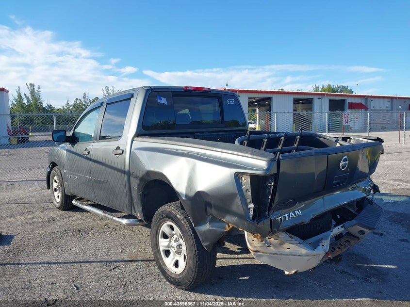 2007 Nissan Titan Xe VIN: 1N6BA07A77N206804 Lot: 43596567