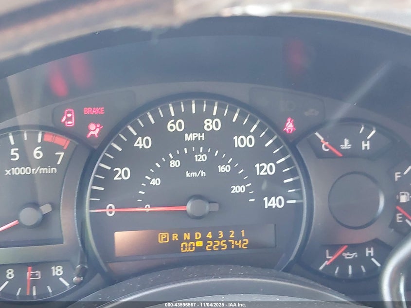 2007 Nissan Titan Xe VIN: 1N6BA07A77N206804 Lot: 43596567